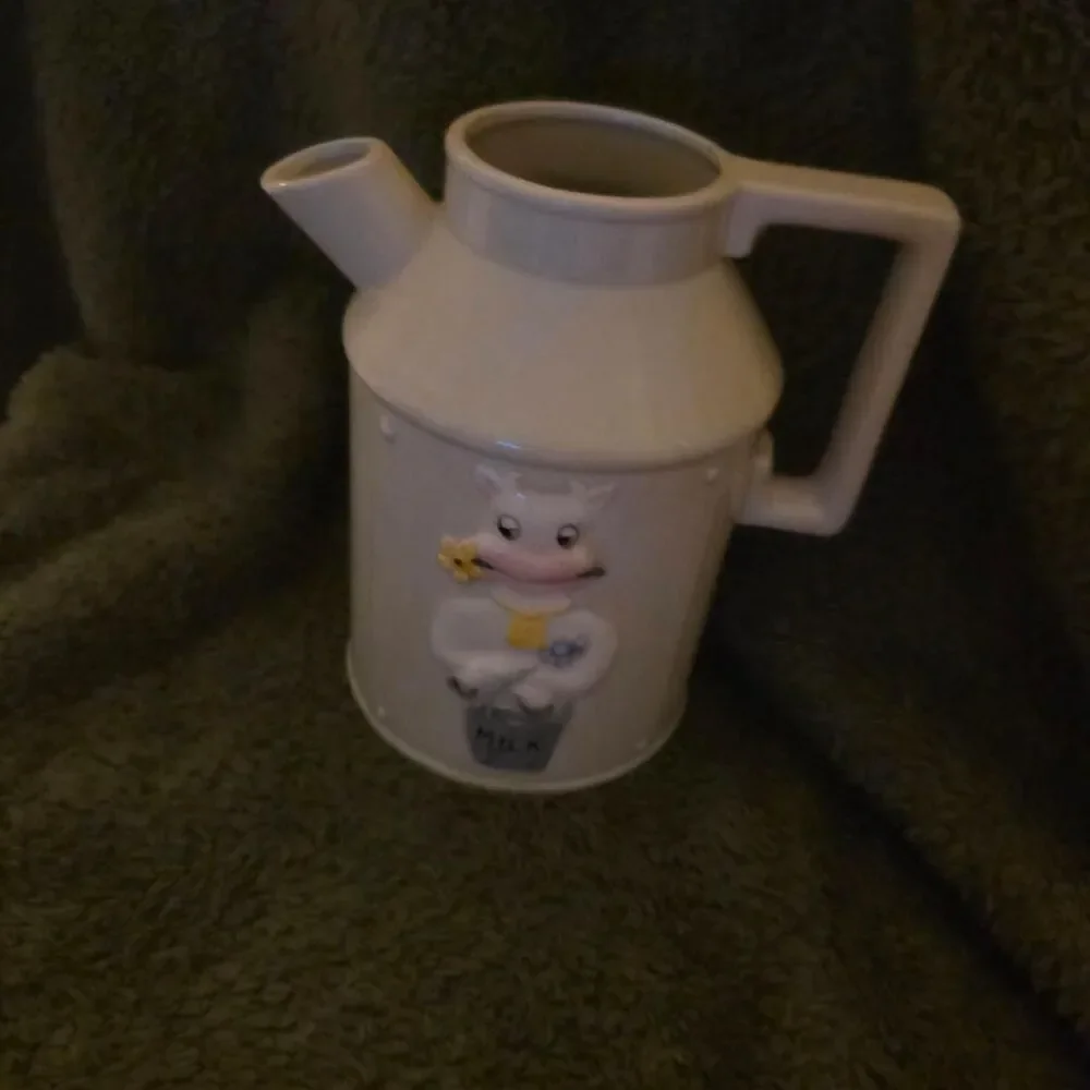 1979 Buttercup for Shafford Cow Milk Can Pitcher 6.5